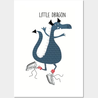 Little dragon Posters and Art